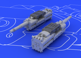 Eduard 1/48 scale Brassin MK 108 gun for German Aircraft - 648083 Needs Assembly