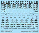 Caracal 1/72 decals F-111F Aardvark for Hasegawa - CD72164