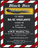 Black Box 1/48 resin RA-5C Vigilante Cockpit set for Trumpeter - CS48006