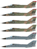 Caracal 1/72 decals F-111F Aardvark for Hasegawa - CD72164