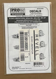 Pro Modeler Monogram Revell 1:48 B-24 Liberator Decal sheet #88100100310