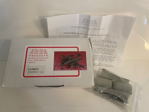 ARBA 1/48 scale Lorin Engines - resin kit