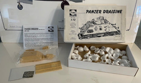 Planet Models 1/72 Scale Panzer Draisine MV - resin kit 006