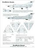 Aeromaster 1/48 MiG-21's: Cold War Fishbeds decal sheet - 48-241