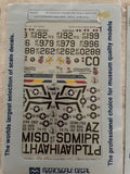 Microscale 1/48 scale 6 decal lot F-4, F-111, F-15, A-7D, etc