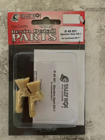 Tally Ho! 1/48 scale resin SR-1 for Lockheed SR-71 Seats - R48001
