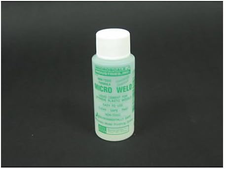 Microscale Ind. MI-6 Micro Weld 1oz. Liquid Cement for Styrene Plastic Models