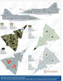 TwoBobs 1/48 scale decals AJ-37 / JA-37 Saab Viggen - 48-047
