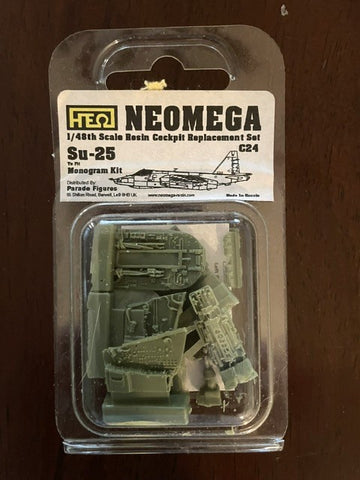 NeoMega 1/48 scale resin Su-25 cockpit set for Monogram - C24