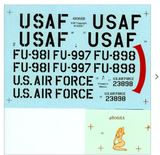 Eagle Strike 1:48 scale F-86D Sabre Dogs, Part I decals for Revell - 48068
