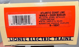LIONEL 6-16247 O Scale Atlantic Coast Line Hopper Single Door Boxcar