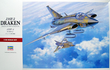 Hasegawa 1/48 scale J35F/J Draken Swedish Air Force Interceptor - kit 07241