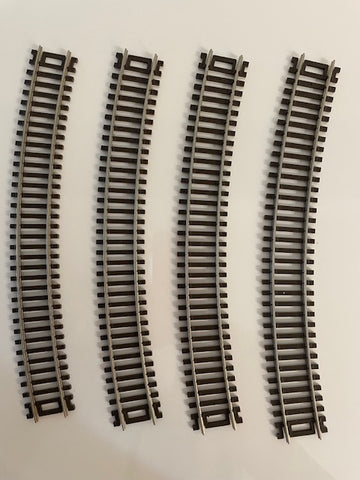 Atlas #513 HO Scale 83 22" RADIUS CURVE TRACK BULK - 4 pcs included