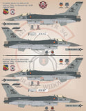 Bullseye Model Aviation 1/48 Decals Desert Storm Vipers F-16CG - 48004
