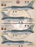 Bullseye Model Aviation 1/48 Decals Desert Storm Vipers F-16CG - 48004