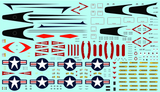 Bullseye Model Aviation 1/48 Decals A-4C Skyhawk 'Fleet Hot Rods II for Hasegawa - 48016