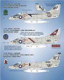 Bullseye Model Aviation 1/48 Decals A-4C Skyhawk 'Fleet Hot Rods II for Hasegawa - 48016
