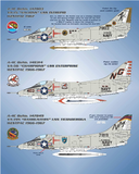 Bullseye Model Aviation 1/48 Decals A-4C Skyhawk 'Fleet Hot Rods II for Hasegawa - 48016