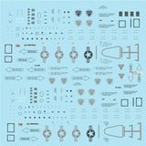 Bullseye 1/48 Decals F-16CG/CJ Falcon Viper Warheads on Foreheads II Op Allied Force for Tamiya- 48023