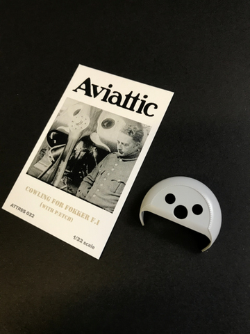 Aviattic 1/32 resin ATTRES032 - Fokker F.I prototype cowling for Roden