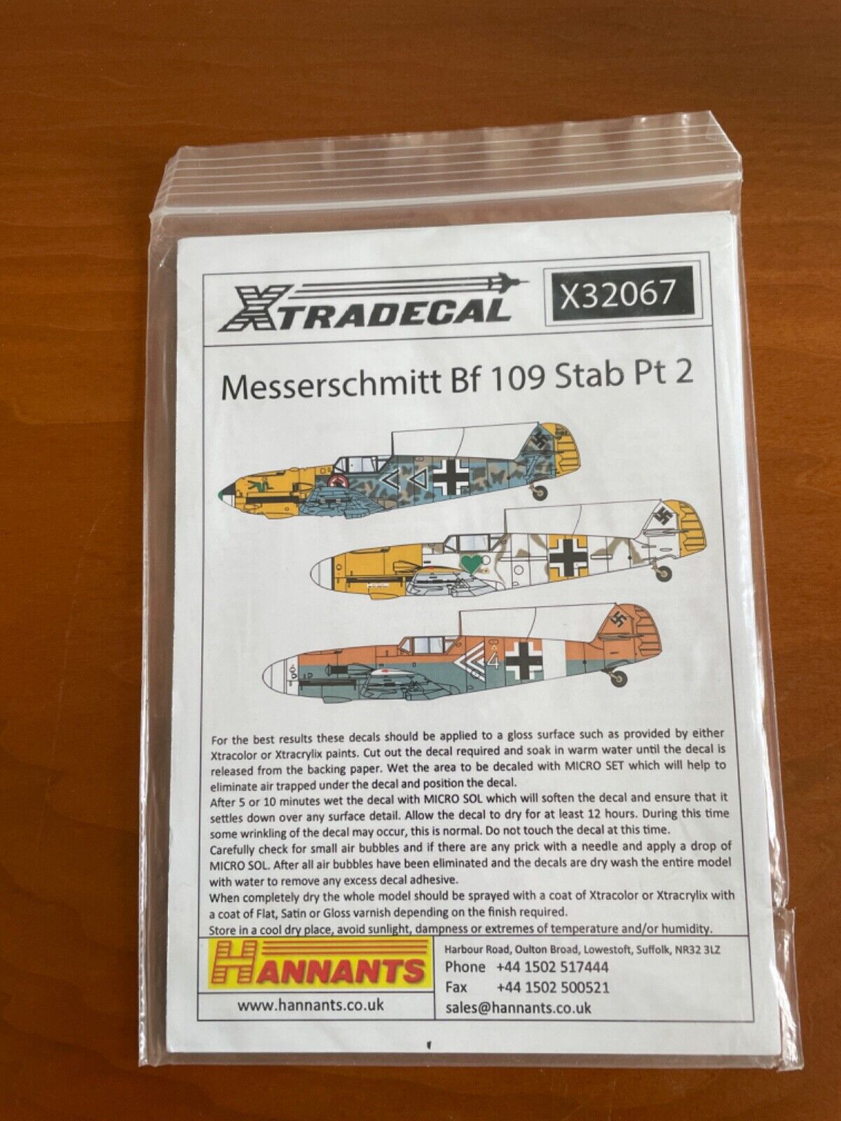 Xtradecal 1:32 #X32067 Bf 109 Pt 2 for Eduard, Dragon, Hasegawa, etc Xtradecal 1:32 #X32067 Bf 109 Pt 2 for Eduard, Dragon, Hasegawa, etc