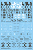 Caracal Models 1/48 decals CD48234 - F-111F Aardvark for Academy or HB