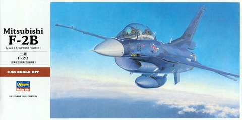 Hasegawa 1/48 scale Mitsubishi F-2B Support Fighter kit 07229