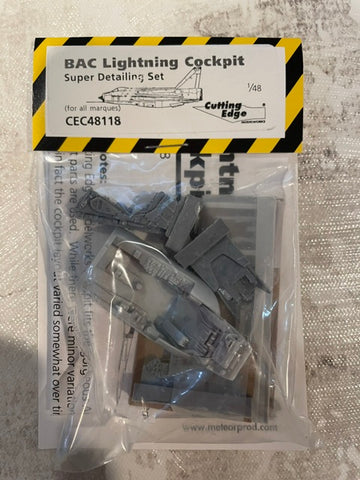 Cutting Edge 1/48 BAC Lightning Cockpit Super Detailing Set CEC48118