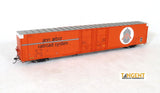 Tangent HO 25035-02 Ann Arbor (AA) Del. 1978 Greenville 86′ DPD Box Car Rd# 1004