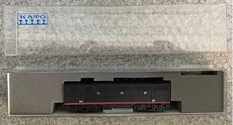 Kato 176-1117 N Scale Southern Pacific "Black Widow" EMD F3 Powered B-Unit