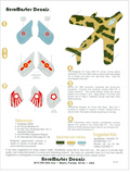Aeromaster 1/48 scale MiG 17 Collection, Part I decal sheet - 48-324