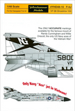 Yellow Hammer 1/48 scale decals for F-4J VF-96 Showtime 100 - YHD48-15