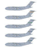 Caracal 1/144 decal CD144017 C-17 Globemaster III for the Revell kit