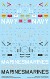 Caracal 1/48 decal CD48184 - Navy & Marines CH-53 for Revell