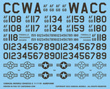 Caracal 1/48 decal CD48223 - F-111D Aardvark