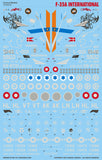 Caracal 1/48 decal CD48225 - F-35A International