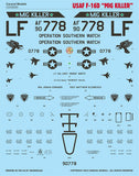 Caracal 1/32 scale decal USAF F-16D MiG Killer for Academy - CD32025