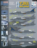 TwoBobs 1/48 scale AV-8B Yuma Nightmares decal sheet - 48-222
