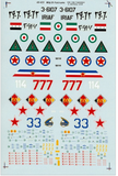 SuperScale 1:48 Decals MiG 29 Fulcrums Iran Iraq Yugoslavia E. Germany- 48-403