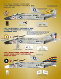 Bullseye 1/48 Decal 48057 - F-4N Phantom II 'Fleet Phantoms IX for Tamiya