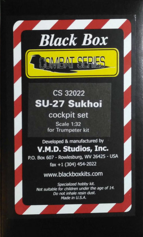 Black Box 1/32 resin SU-27 Sukhoi cockpit set for Trumpeter - CS32022