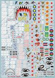 Begemot 1/48 decals for the Su-24 Fencer family - 48-019