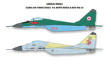 Caracal 1/48 scale North Korean & Iranian Mig-29 decals - CD48019