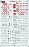 TwoBobs 1/48 scale decals T-38A Ebony Talons - 48-063