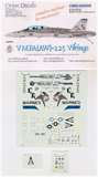 Orion 1/48 scale VMFA(AW)-225 Vikings decals - ORD48000