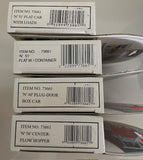 Bachmann N Scale Freight 4 Cars bundle assorted in original pkg