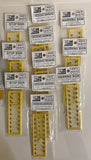 12 Tichy Train Group N Scale Miscellaneous RR Signs and 1 Bachmann - Bundle