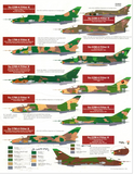 Cutting Edge 1:48 scale Su-22M decal sheet - CED48020
