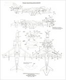 SuperScale 1:48 Decals AV-8B Super Harrier IIs Complete Data - 48-354