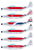 Caracal 1/72 decals F-89 Scorpion for Revell 1/72 F-89D/J kits - CD72165